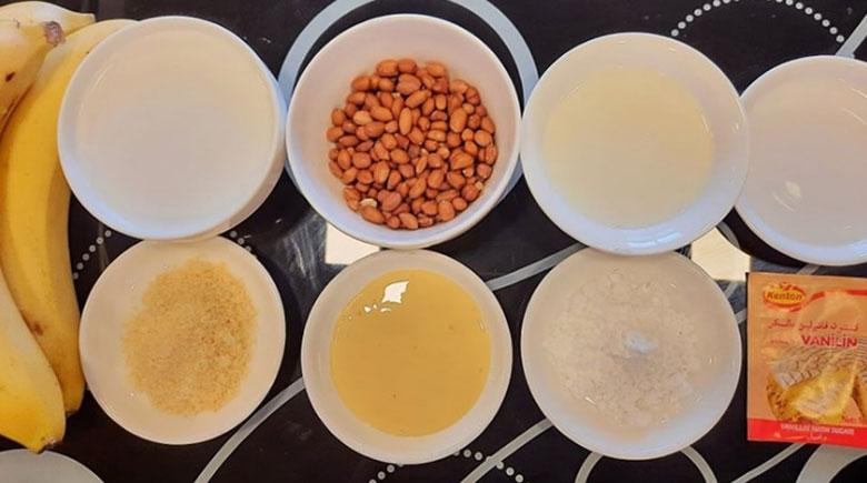 Cách làm kem chuối: Nguyên liệu