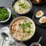 Cháo Gà (Vietnamese Chicken Rice Porridge / Congee)