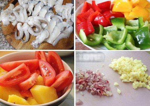 Mực xào chua ngọt ngon mà cách làm đơn giản cả nhà ai cũng thích - 3